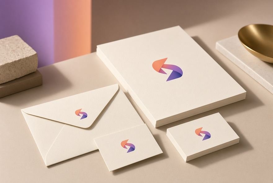 Stationery and brand collateral for a private equity client